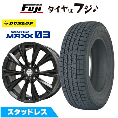 【新品】輸入車用 BMW X3（G45） スタッドレスタイヤ ホイール4本セット 245/50R19 ダンロップ ウインターマックス 03 WM03 ケレナーズスポーツ X-LINE(マットブラック) 8J 19インチ(送料無料)