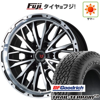 【新品】プラド 夏タイヤ ホイール4本セット 275/55R20 BFグッドリッチ トレールテレーンT/A ORWL レアマイスター LMG ヴァスティア(ブラックポリッシュ) 20インチ