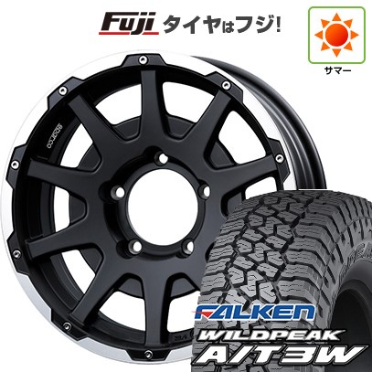 ジムニー 夏タイヤ ホイール4本セット 175/80R16 ファルケン ワイルドピーク A/T3W OZ SPARCO ダカール 16インチ