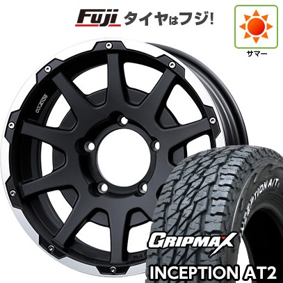 ジムニー 夏タイヤ ホイール4本セット 175/80R16 グリップマックス インセプション A/TII RWL(限定) OZ SPARCO ダカール 16インチ