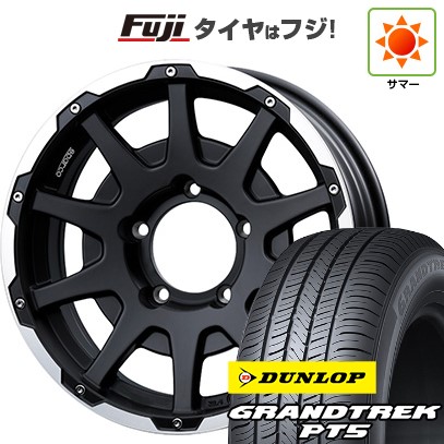 ジムニー 夏タイヤ ホイール4本セット 175/80R16 ダンロップ グラントレック PT5 OZ SPARCO ダカール 16インチ