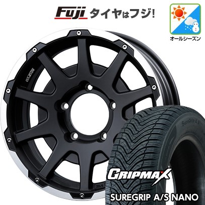 ジムニー オールシーズンタイヤ ホイール4本セット 175/80R16 グリップマックス シュアグリップ オールシーズン ナノ(限定) OZ SPARCO ダカール 16インチ