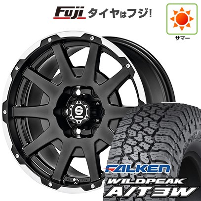 プラド/ハイラックス/トライトン(GSR) 夏タイヤ ホイール4本セット 265/65R17 ファルケン ワイルドピーク A/T3W OZ SPARCO ダカール 17インチ