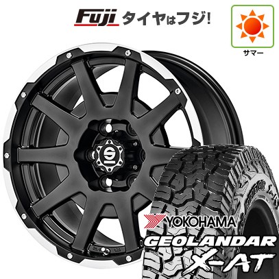 プラド/ハイラックス 夏タイヤ ホイール4本セット 265/70R17 ヨコハマ ジオランダー X-AT G016 OZ SPARCO ダカール 17インチ