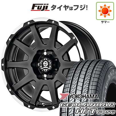 プラド/ハイラックス/トライトン(GSR) 夏タイヤ ホイール4本セット 265/65R17 ヨコハマ ジオランダー H/T G056 OZ SPARCO ダカール 17インチ