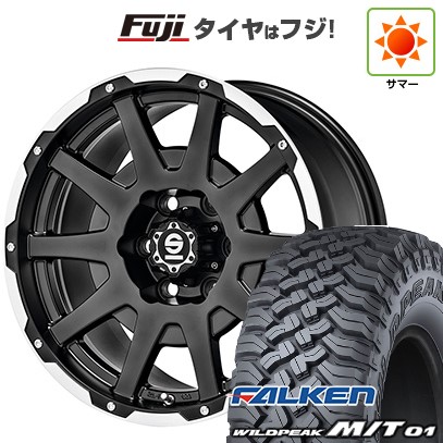 ジムニー 夏タイヤ ホイール4本セット 185/85R16 ファルケン ワイルドピーク M/T01 OZ SPARCO ダカール 16インチ