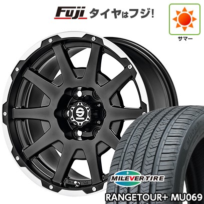 プラド/ハイラックス/トライトン(GSR) 夏タイヤ ホイール4本セット 265/65R17 ミレバー レンジツアープラスMU069(限定) OZ SPARCO ダカール 17インチ