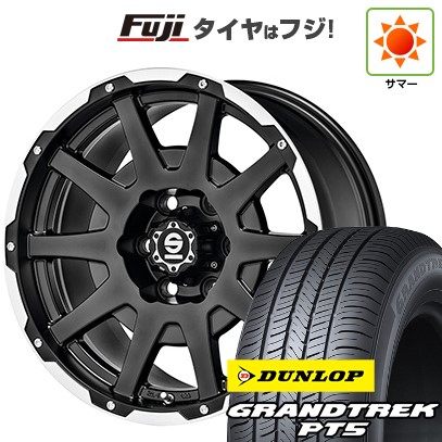 プラド/ハイラックス/トライトン(GSR) 夏タイヤ ホイール4本セット 265/65R17 ダンロップ グラントレック PT5 OZ SPARCO ダカール 17インチ