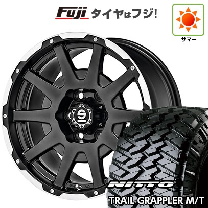 プラド/ハイラックス 夏タイヤ ホイール4本セット 265/70R17 ニットー トレイルグラップラー M/T OZ SPARCO ダカール 17インチ