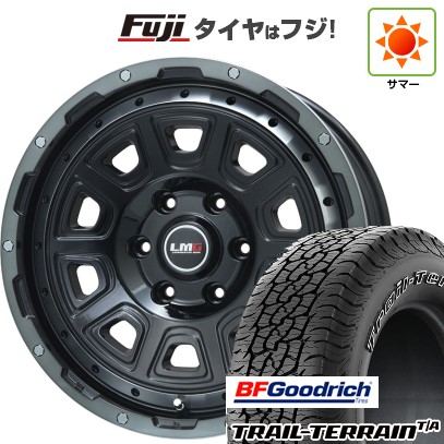 プラド/ハイラックス/トライトン(GSR) 夏タイヤ ホイール4本セット 265/65R17 BFグッドリッチ トレールテレーンT/A ORWL レアマイスター LMG DS-10 ブラック/ブラッククリアリム 17インチ
