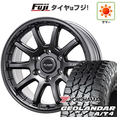 ランクル300 夏タイヤ ホイール4本セット 275/55R20 ヨコハマ ジオランダー A/T4 G018 RBL ジャオス トライブクロス 20インチ