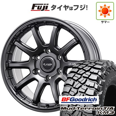 プラド/ハイラックス 夏タイヤ ホイール4本セット 265/70R17 BFグッドリッチ マッドテレーンT/A KM3 ジャオス トライブクロス 17インチ