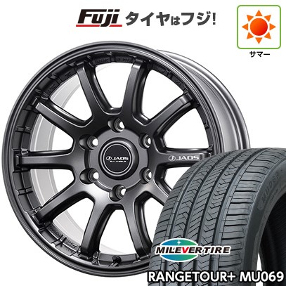 プラド/ハイラックス/トライトン(GSR) 夏タイヤ ホイール4本セット 265/65R17 ミレバー レンジツアープラスMU069(限定) ジャオス トライブクロス 17インチ