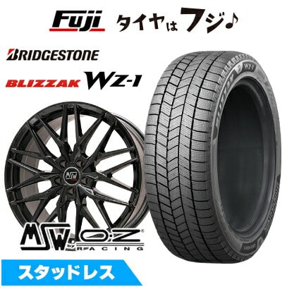 【新品】輸入車用 BMW X3(G45) スタッドレスタイヤ ホイール4本セット 245/50R19 ブリヂストン ブリザック WZ-1 MSW by OZ Racing MSW 50(グロスブラック) 8.5J 19インチ(送料無料)