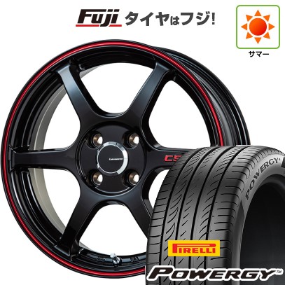 【新品 軽自動車】N-BOX タント スペーシア 夏タイヤ ホイール4本セット 165/55R15 ピレリ パワジー レアマイスター CS-V6(グロスブラック/レッドライン) 15インチ