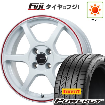 【新品 軽自動車】N-BOX タント スペーシア 夏タイヤ ホイール4本セット 165/55R15 ピレリ パワジー レアマイスター CS-V6(ホワイト/レッドライン) 15インチ