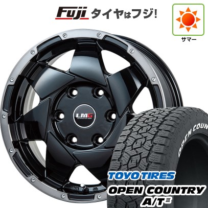 【新品】ハイエース200系 夏タイヤ ホイール4本セット 215/60R17 109/107R トーヨー オープンカントリー A/T III RWL/RBL レアマイスター LMG shuriken 17インチ