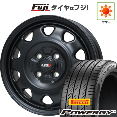 【新品 軽自動車】N-BOX タント スペーシア 夏タイヤ ホイール4本セット 165/55R15 ピレリ パワジー レアマイスター LMG OFF-STYLE(マットブラック) 15インチ