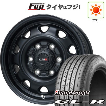 ハイエース200系 夏タイヤ ホイール4本セット 215/65R16 109/107R ブリヂストン GL-R レアマイスター LMG OFF-STYLE(マットブラック) 16インチ