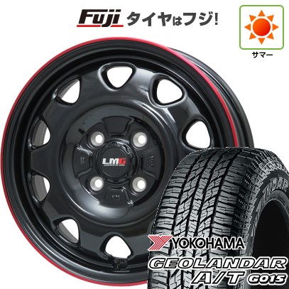 【新品 軽自動車】N-BOX タント スペーシア 夏タイヤ ホイール4本セット 165/55R15 ヨコハマ ジオランダー A/T G015 RBL レアマイスター LMG OFF-STYLE 15インチ