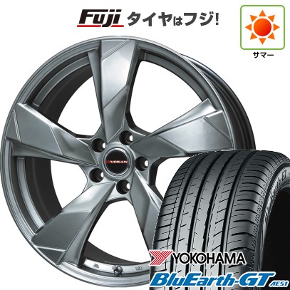 【新品】シエンタ 2022- 夏タイヤ ホイール4本セット 195/55R16 ヨコハマ ブルーアース GT AE51 プレミックス ヴェランV(クロームハイパーシルバー) 16インチ