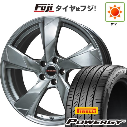 【新品】フリード 5穴/114 夏タイヤ ホイール4本セット 205/45R17 ピレリ パワジー プレミックス ヴェランV(クロームハイパーシルバー) 17インチ