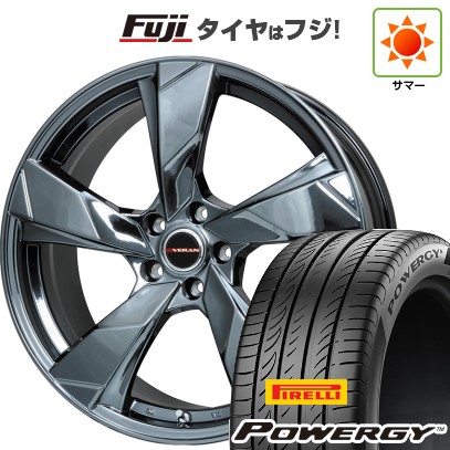 シビック(FL系 FK系)等 夏タイヤ ホイール4本セット 235/35R19 ピレリ パワジー プレミックス ヴェランV(BMC) 19インチ