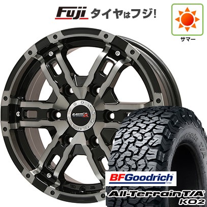 プラド 夏タイヤ ホイール4本セット 275/55R20 BFグッドリッチ オールテレーンT/A KO2 RBL ビッグウエイ B-MUD Z(ブラックポリッシュ/ブラッククリア) 20インチ