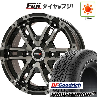 プラド 夏タイヤ ホイール4本セット 275/55R20 BFグッドリッチ トレールテレーンT/A ORWL ビッグウエイ B-MUD Z(ブラックポリッシュ/ブラッククリア) 20インチ