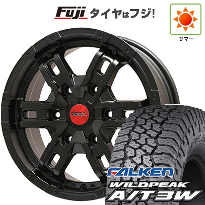 プラド 夏タイヤ ホイール4本セット 275/55R20 ファルケン ワイルドピーク A/T3W ビッグウエイ B-MUD Z(マットブラック) 20インチ