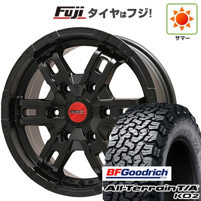 プラド 夏タイヤ ホイール4本セット 275/55R20 BFグッドリッチ オールテレーンT/A KO2 RBL ビッグウエイ B-MUD Z(マットブラック) 20インチ