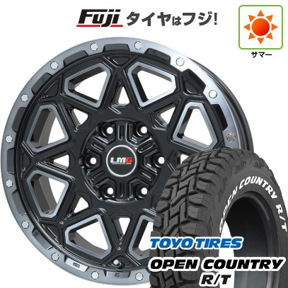 プラド/ハイラックス/トライトン(GSR) 夏タイヤ ホイール4本セット 265/65R17 トーヨー オープンカントリー R/T RWL/RBL レアマイスター LMG モンタグナ 17インチ