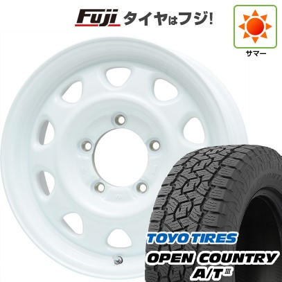 【新品】ジムニー 夏タイヤ ホイール4本セット 175/80R16 トーヨー オープンカントリー A/T III RBL レアマイスター LMG OFF-STYLE(ホワイト) 16インチ