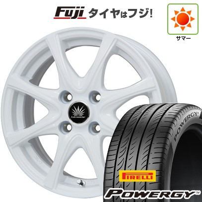 【新品 軽自動車】N-BOX タント スペーシア 夏タイヤ ホイール4本セット 165/55R15 ピレリ パワジー プレミックス アマルフィV Jr(ホワイト) 15インチ