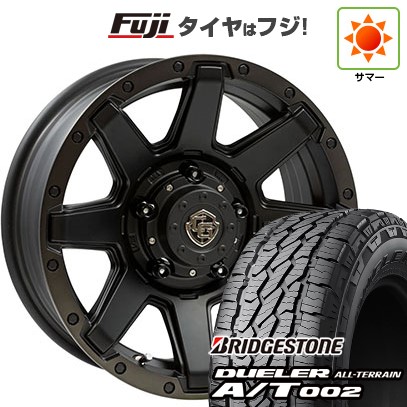 【新品】ジムニー 夏タイヤ ホイール4本セット 175/80R16 ブリヂストン デューラー A/T002 RBL ウェッズ クロスオーバーガーメンツ Style U 16インチ