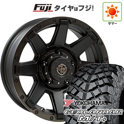 【新品】ジムニー 夏タイヤ ホイール4本セット 195R16C 104/102Q ヨコハマ ジオランダー M/T+ G001J ウェッズ クロスオーバーガーメンツ Style U 16インチ