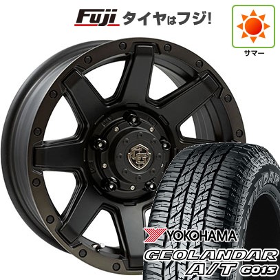 【新品】ジムニー 夏タイヤ ホイール4本セット 185/85R16 ヨコハマ ジオランダー A/T G015 WL/RBL ウェッズ クロスオーバーガーメンツ Style U 16インチ