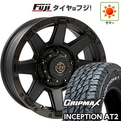 【新品】ジムニー 夏タイヤ ホイール4本セット 175/80R16 グリップマックス インセプション A/TII RWL(限定) ウェッズ クロスオーバーガーメンツ Style U 16インチ