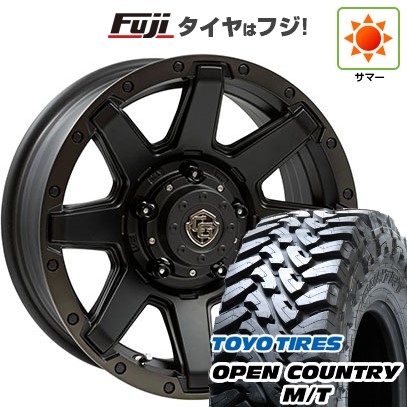 【新品】ジムニー 夏タイヤ ホイール4本セット 195/80R16 トーヨー オープンカントリー M/T ウェッズ クロスオーバーガーメンツ Style U 16インチ