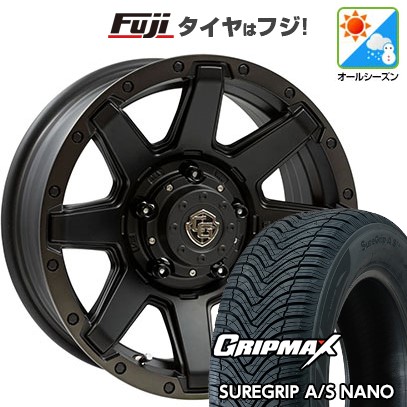【新品】ジムニー オールシーズンタイヤ ホイール4本セット 175/80R16 グリップマックス シュアグリップ オールシーズン ナノ(限定) ウェッズ クロスオーバーガーメンツ Style U 16インチ