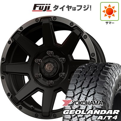 プラド/ハイラックス/トライトン(GSR) 夏タイヤ ホイール4本セット 265/65R17 ヨコハマ ジオランダー A/T4 G018 OWL/RBL WEDS ウェッズ クロスオーバーガーメンツ Style U 17インチ
