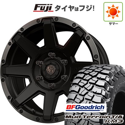 プラド/ハイラックス 夏タイヤ ホイール4本セット 265/70R17 BFグッドリッチ マッドテレーンT/A KM3 WEDS ウェッズ クロスオーバーガーメンツ Style U 17インチ