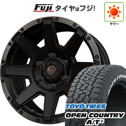 プラド/ハイラックス/トライトン(GSR) 夏タイヤ ホイール4本セット 265/65R17 トーヨー オープンカントリー A/T III RBL WEDS ウェッズ クロスオーバーガーメンツ Style U 17インチ