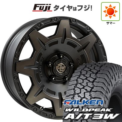 デリカD5 夏タイヤ ホイール4本セット 235/70R16 ファルケン ワイルドピーク A/T3W WEDS ウェッズ クロスオーバーガーメンツ Style M 16インチ