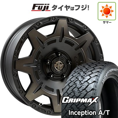 デリカD5 夏タイヤ ホイール4本セット 235/70R16 グリップマックス インセプション A/T RWL(限定) WEDS ウェッズ クロスオーバーガーメンツ Style M 16インチ