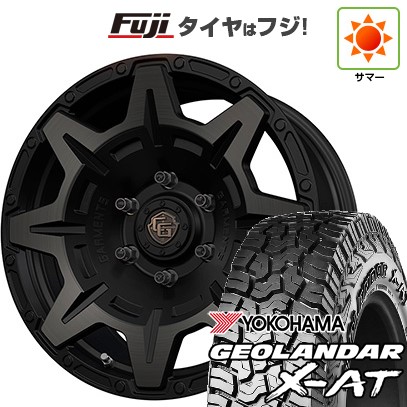 プラド/ハイラックス 夏タイヤ ホイール4本セット 265/70R17 ヨコハマ ジオランダー X-AT G016 WEDS ウェッズ クロスオーバーガーメンツ Style M 17インチ