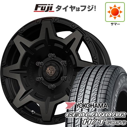 プラド/ハイラックス/トライトン(GSR) 夏タイヤ ホイール4本セット 265/65R17 ヨコハマ ジオランダー H/T G056 WEDS ウェッズ クロスオーバーガーメンツ Style M 17インチ