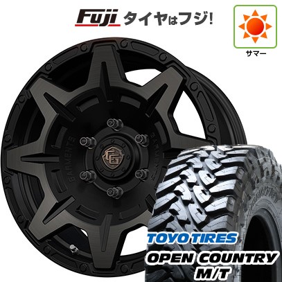 プラド/ハイラックス 夏タイヤ ホイール4本セット 265/70R17 トーヨー オープンカントリー M/T WEDS ウェッズ クロスオーバーガーメンツ Style M 17インチ