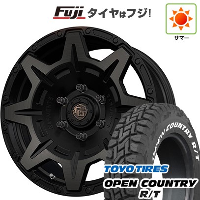 プラド/ハイラックス/トライトン(GSR) 夏タイヤ ホイール4本セット 265/65R17 トーヨー オープンカントリー R/T RWL/RBL WEDS ウェッズ クロスオーバーガーメンツ Style M 17インチ