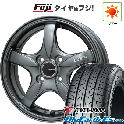 【新品】ルーミー・パッソ・ジャスティ・トール 夏タイヤ ホイール4本セット 175/55R15 ヨコハマ ブルーアース ES32 レアマイスター CS-V(ガンメタ) 15インチ